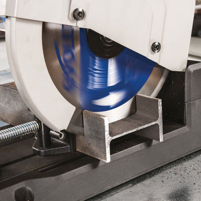 Evolution S355CPS Chop Saw With 355mm TCT Mild Steel Cutting  Blade