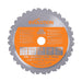 Evolution 165mm Multi-Material Cutting 18T TCT Circular Saw Blade