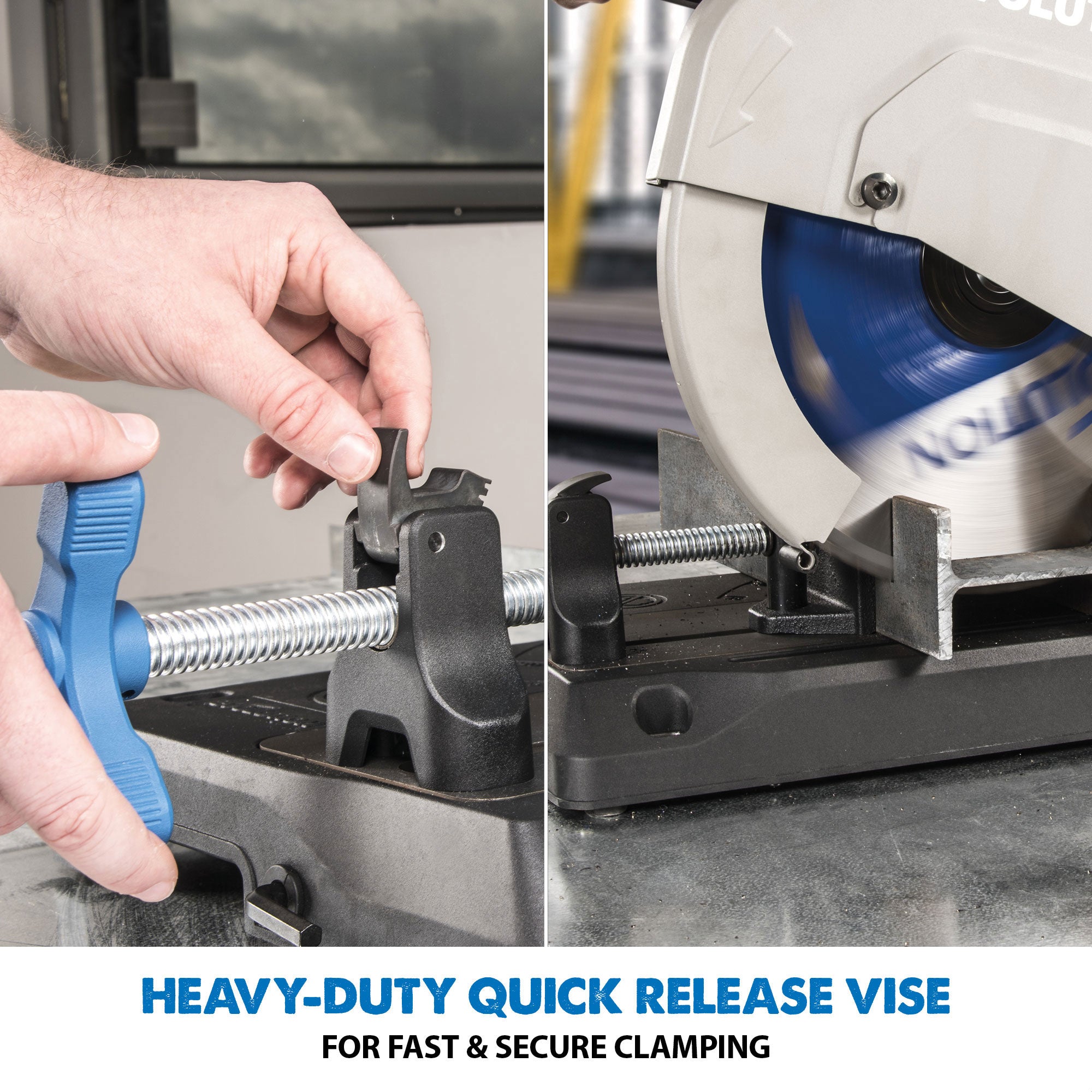 Evolution S355CPS Chop Saw With 355mm TCT Mild Steel Cutting  Blade