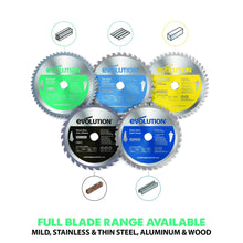 Evolution 180mm Aluminium Cutting 54T TCT Circular Saw Blade