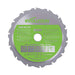 Evolution 185mm Multi-Material Cutting 16T TCT Circular Saw Blade