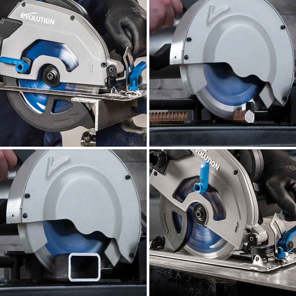 Evolution 185mm Mild Steel Cutting 40T TCT Circular Saw Blade