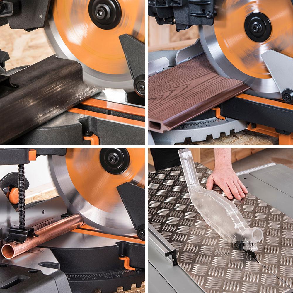 Evolution 255mm Multi-Material Cutting 28T TCT Mitre & Table Saw Blade