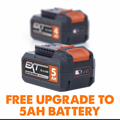 Evolution R185CCSX-Li Cordless, Brushless 18v Li-Ion EXT, Track Compatible Circular Saw With 185mm TCT Multi-Material Cutting Blade