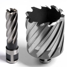 Evolution Cyclone Annular Magnetic Drill Cutters 12-65mm Width  (50mm Max Depth) - Made in Britain