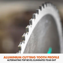 Evolution 255mm Aluminium Cutting 80T TCT Mitre Saw Blade