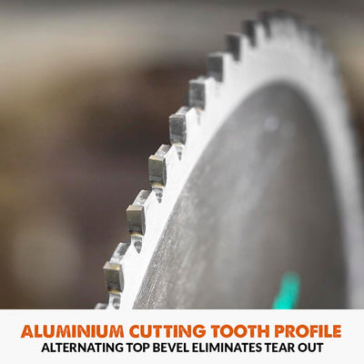 Evolution 255mm Aluminium Cutting 80T TCT Mitre Saw Blade