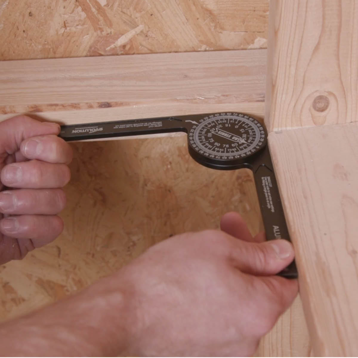 360 Degree Aluminium Mitre Saw Protractor from Evolution