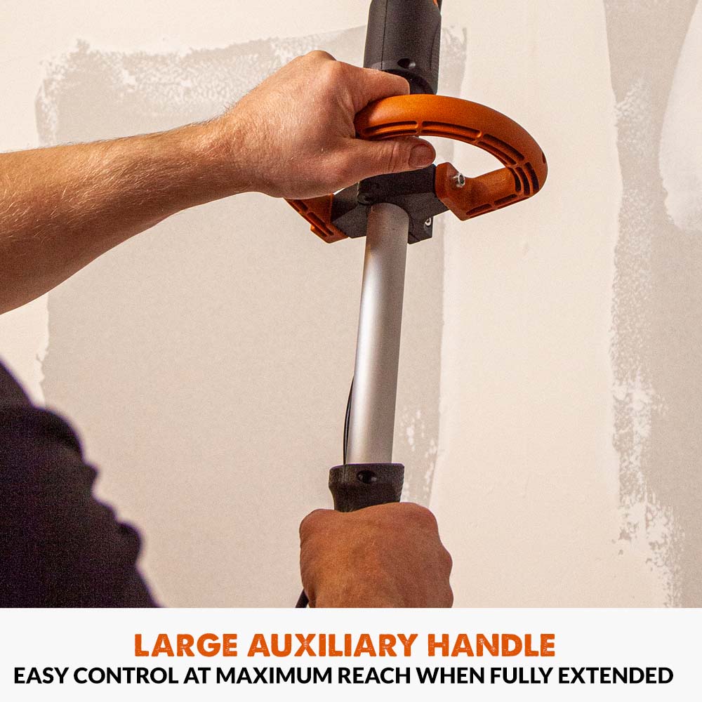 Ponceuse à cloisons sèches télescopique Evolution R225DWS-T 225 mm avec double tête