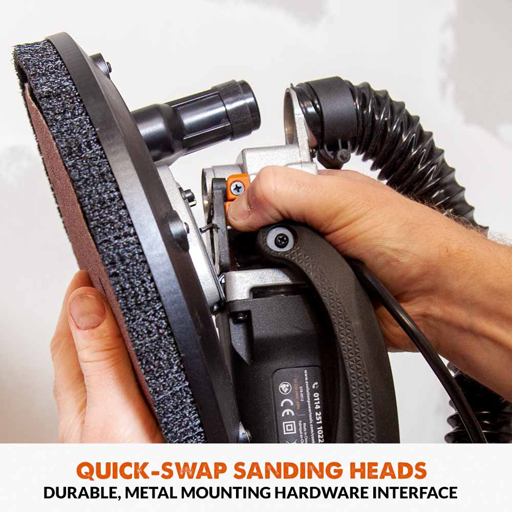 Ponceuse à cloisons sèches télescopique Evolution R225DWS-T 225 mm avec double tête