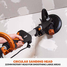 Ponceuse à cloisons sèches télescopique Evolution R225DWS-T 225 mm avec double tête