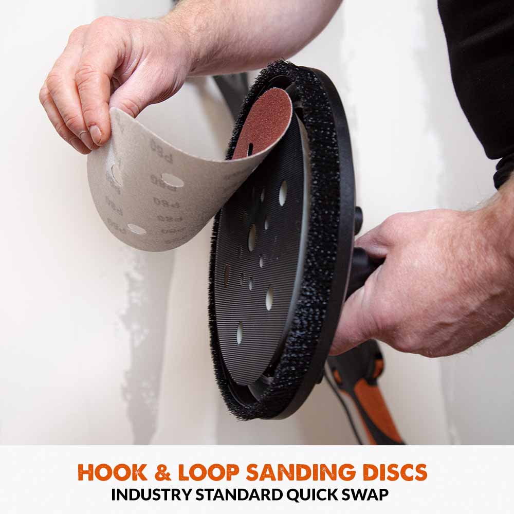 Ponceuse à cloisons sèches télescopique Evolution R225DWS-T 225 mm avec double tête