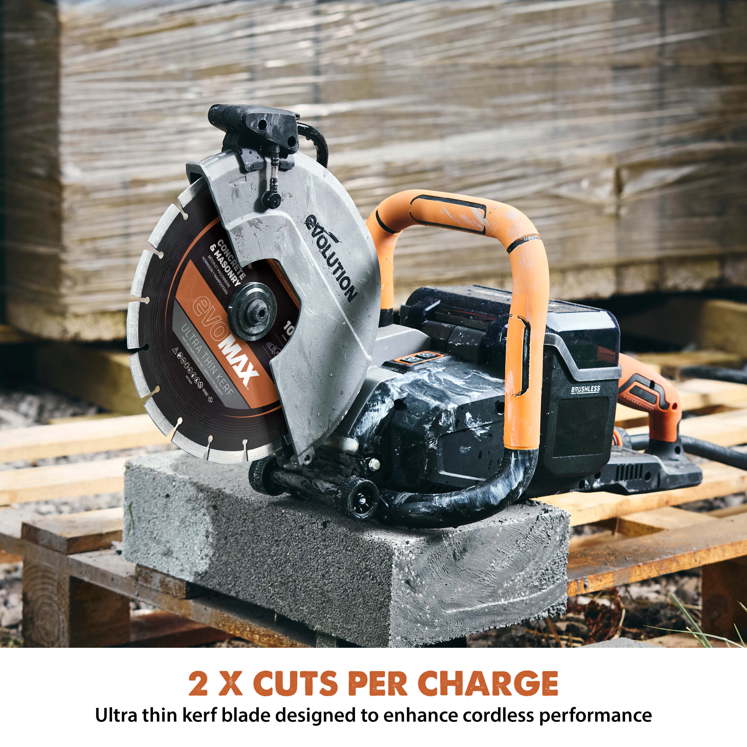 Evolution EVOMAX 260mm Premium Diamond Disc Cutter Blade