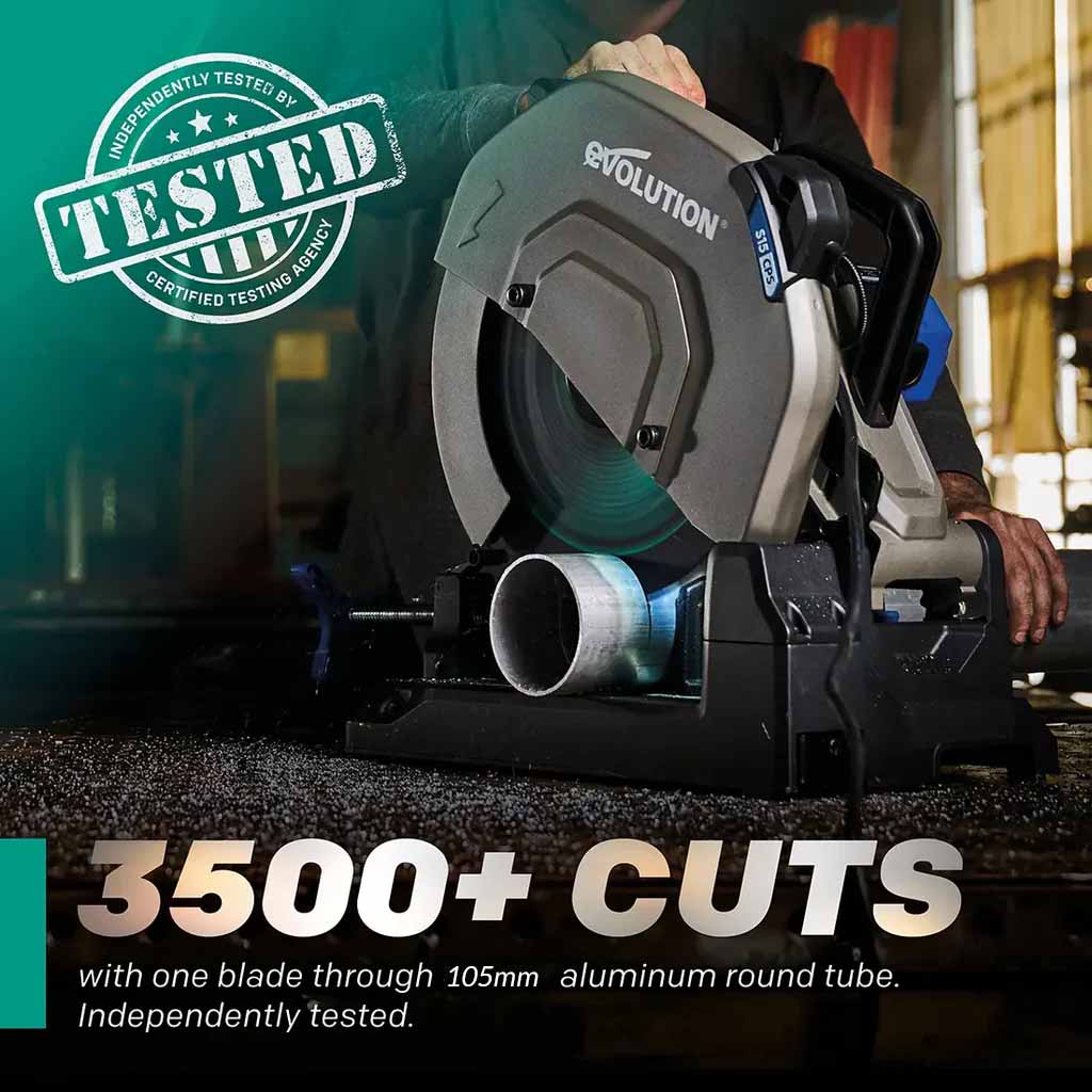 Evolution EVOMAX 355mm Aluminium Cutting 100T Cermet Blade