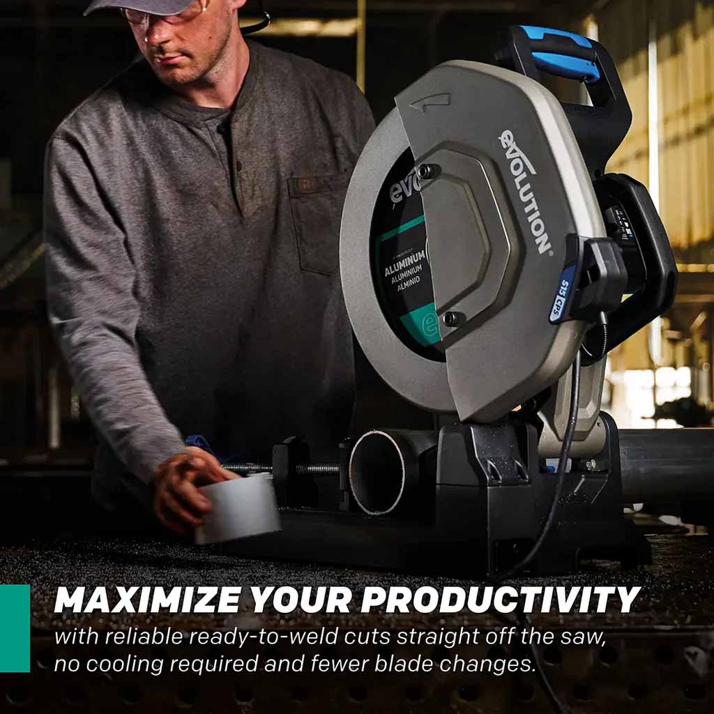 Evolution EVOMAX 355mm Aluminium Cutting 100T Cermet Blade