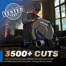 Evolution EVOMAX 355mm Mild Steel Cutting 80T Cermet Chop Saw Blade