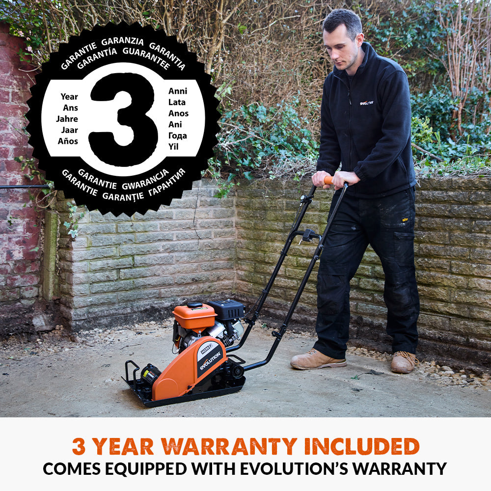 Evolution Hulk 320-P Petrol Plate Compactor