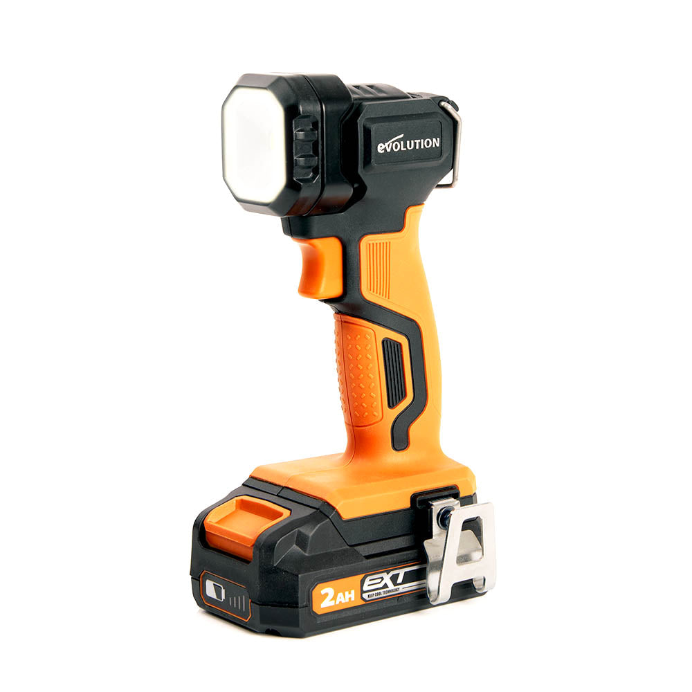 Evolution R1000TOR-Li Cordless 18v Li-Ion EXT, 1000 Lumen Work Torch