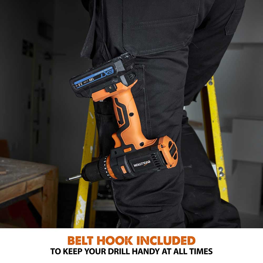 R180IDR-Li & R13CMB-Li Cordless Impact driver & Combi Drill Bundle