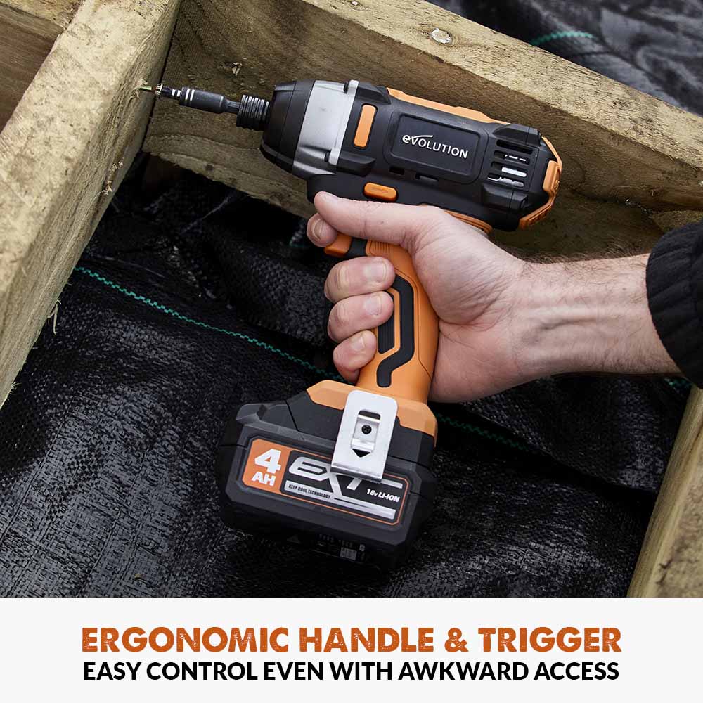 Evolution R180IDR-Li Cordless 18v Li-Ion EXT  Impact Driver