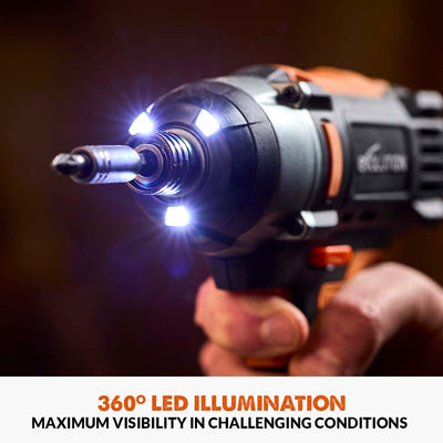 Evolution R180IDR-Li Cordless 18v Li-Ion EXT  Impact Driver
