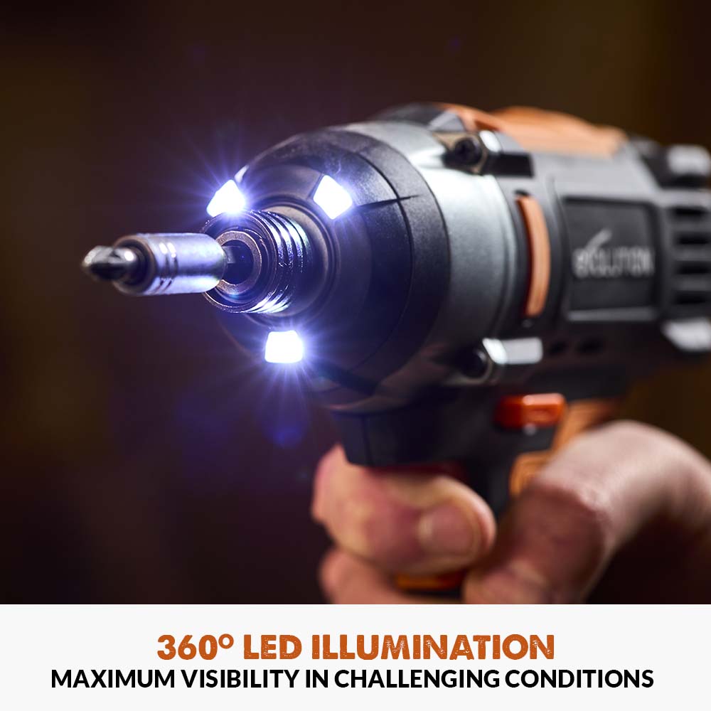 Evolution R180IDR-Li Cordless 18v Li-Ion EXT  Impact Driver
