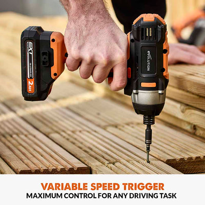 Evolution R180IDR-Li Cordless 18v Li-Ion EXT  Impact Driver
