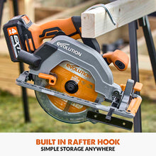 Evolution R185CCS-Li 185mm Brushless 18v Circular Saw Li-Ion EXT Inc Multi-Material Blade
