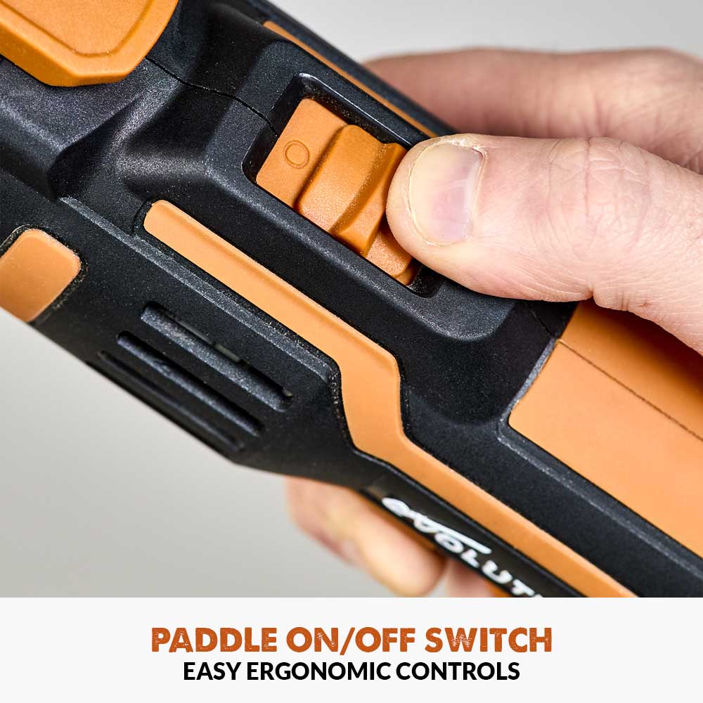 Evolution R18MLT-Li Cordless 18v Li-Ion EXT Multi-Tool With Accessory Kit