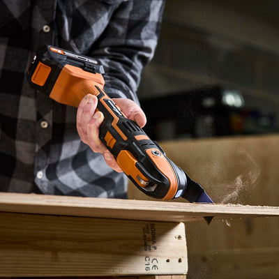 Outil multifonction sans fil Evolution R18MLT-Li 18 V Li-Ion EXT avec kit d'accessoires