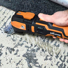 Evolution Cordless R18MLT-Li Multi-Tool 18v Li-Ion EXT With Accessory Kit