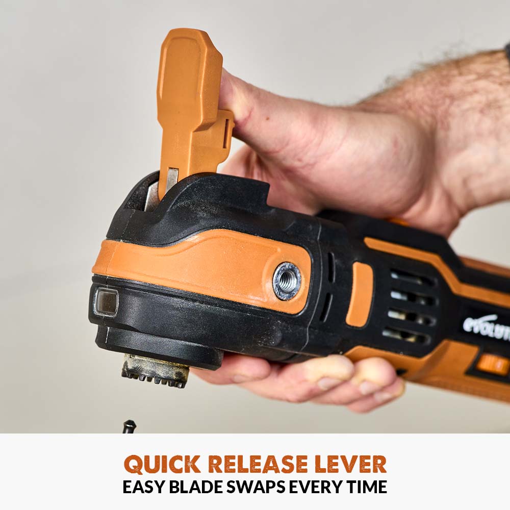 Evolution R18MLT-Li Cordless 18v Li-Ion EXT Multi-Tool With Accessory Kit