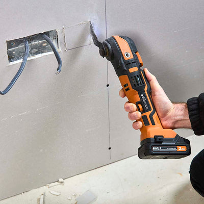 Evolution R18MLT-Li Cordless 18v Li-Ion EXT Multi-Tool With Accessory Kit