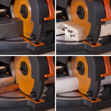 Evolution R210CMS+ 110v 210mm 1200w Compound Mitre Saw With TCT Multi-Material Cutting Blade