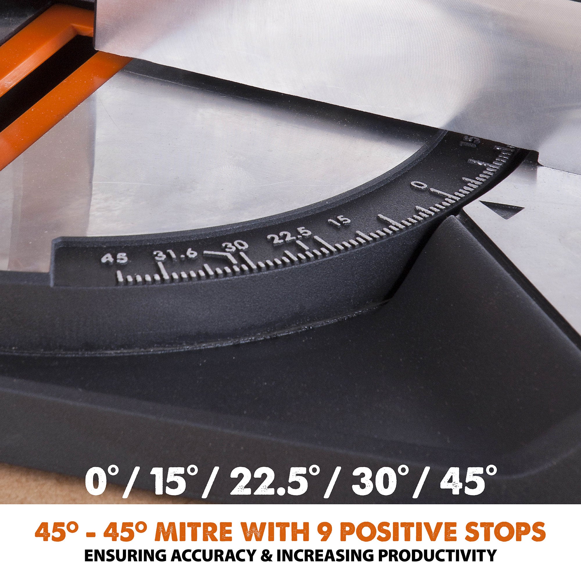 Evolution R210CMS+ 110v 210mm 1200w Compound Mitre Saw With TCT Multi-Material Cutting Blade