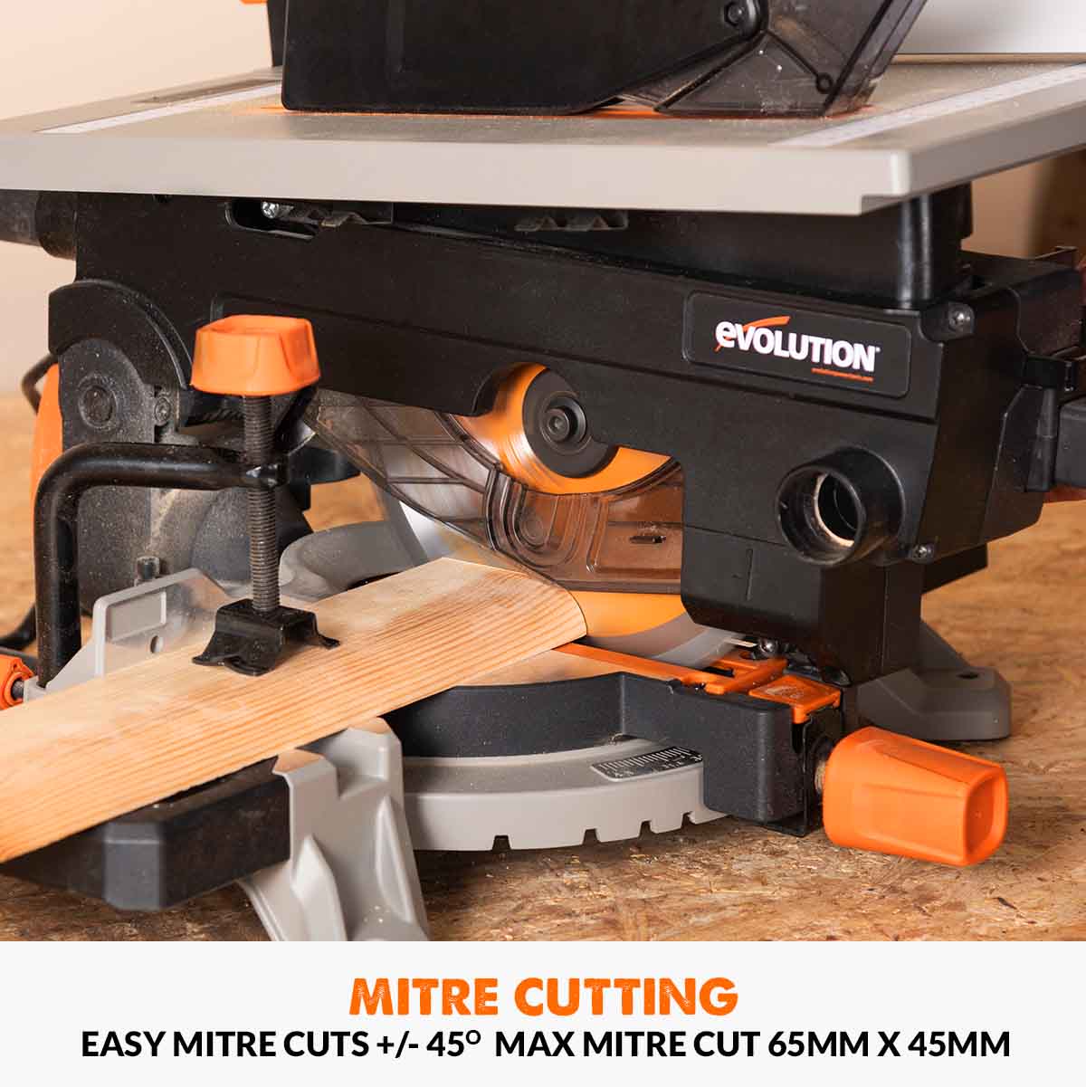 Evolution R210MTS-G2 210mm Convertible Mitre/Table Saw