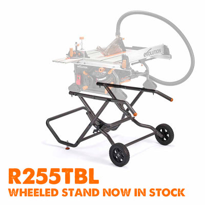 Evolution Compact Folding Wheeled Stand For R255TBL Table Saws