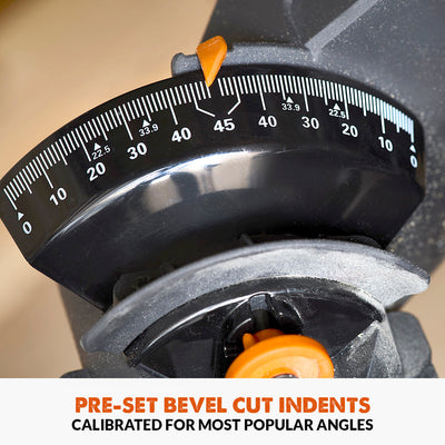 Scie à onglets à double biseau sans fil Evolution R255SMS-DB-Li 255 mm 36 V