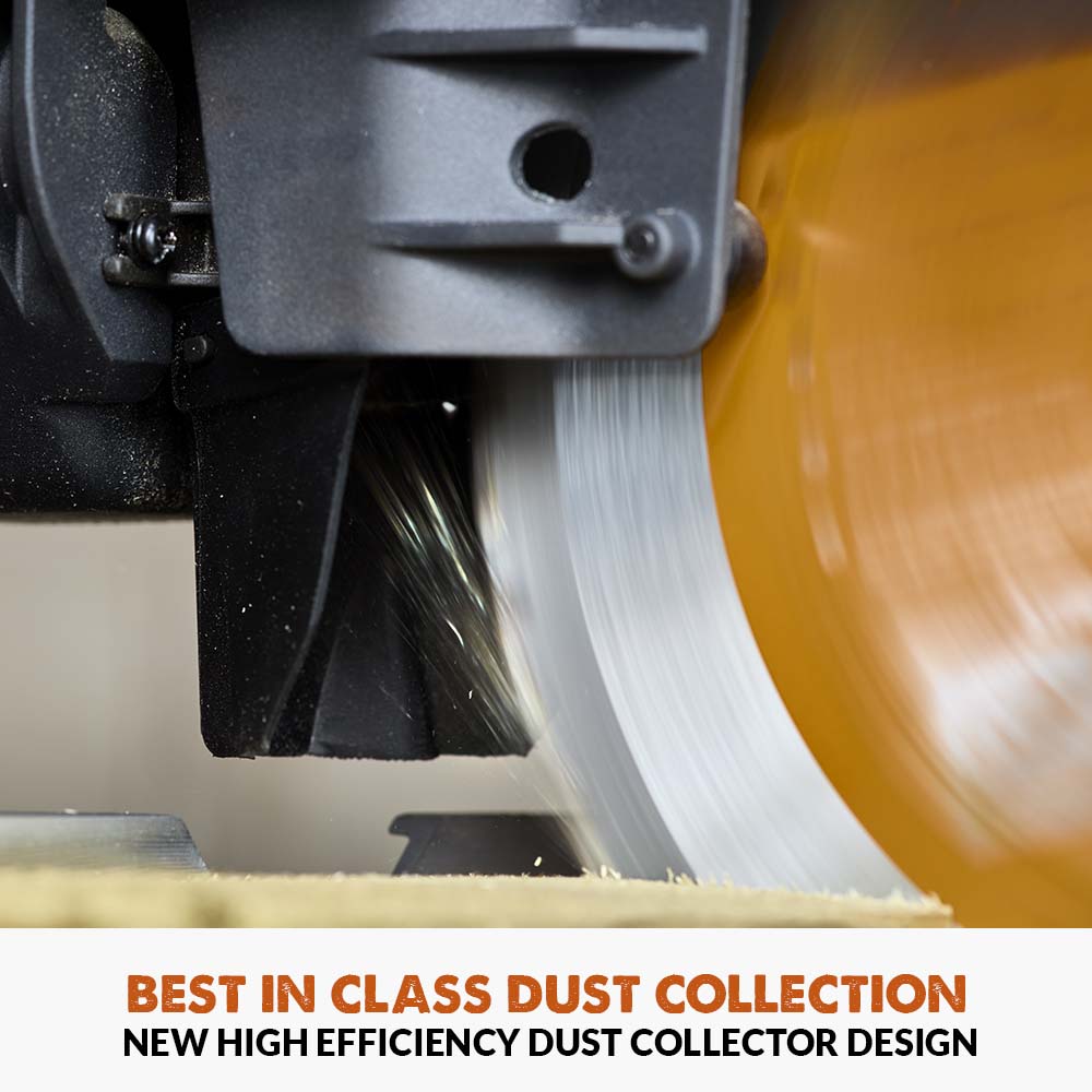 Evolution R255SMS-DB-Li Cordless 36V Li-Ion EXT Double Bevel Sliding Mitre Saw With 255mm Multi-Material Cutting Blade