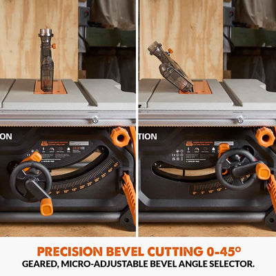 Evolution R255TBL (230V) Table Saw With 255mm Multi-Material Cutting Blade