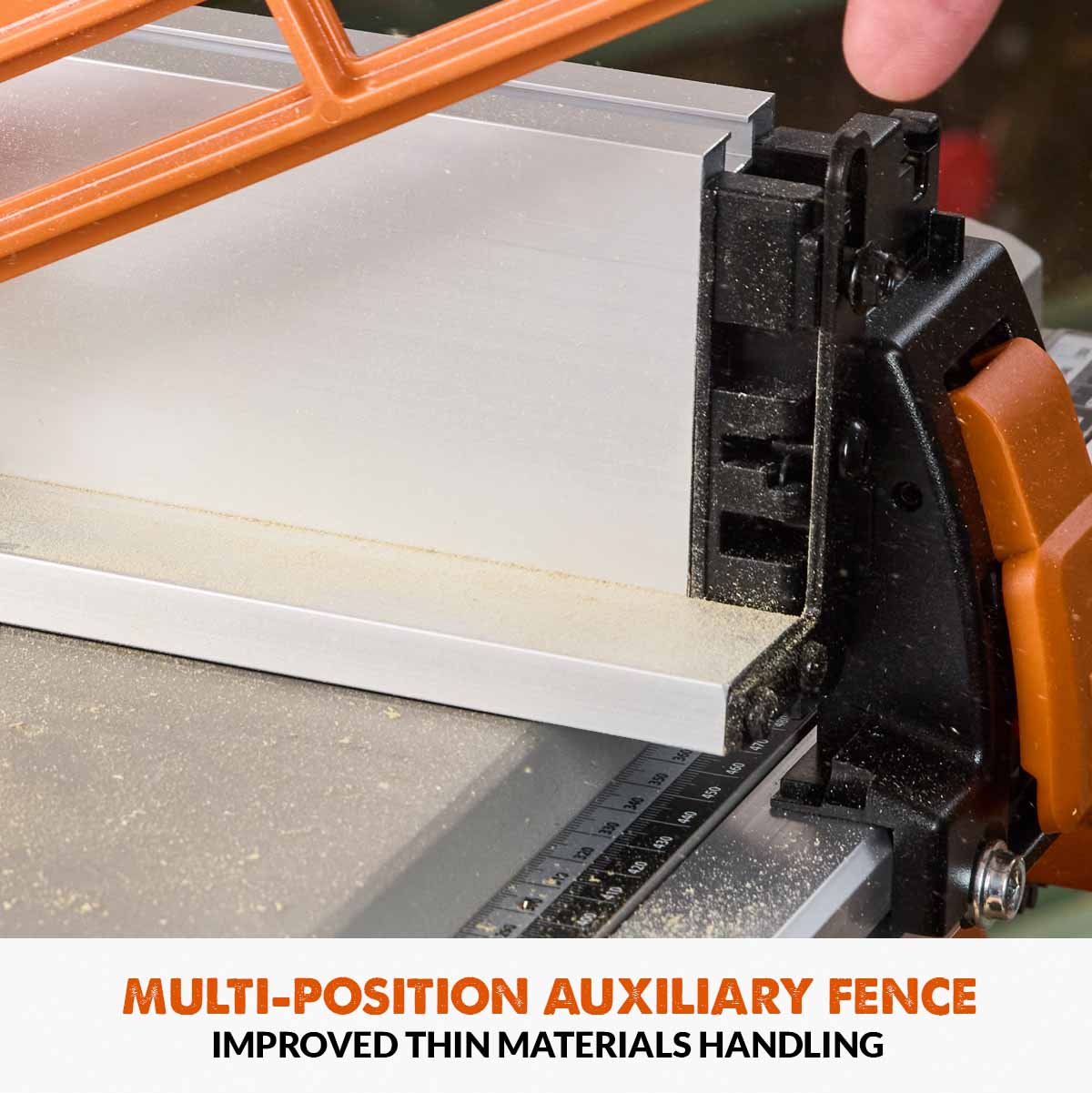 Evolution R255TBL+ (230V) Table Saw With 255mm Multi-Material Cutting Blade