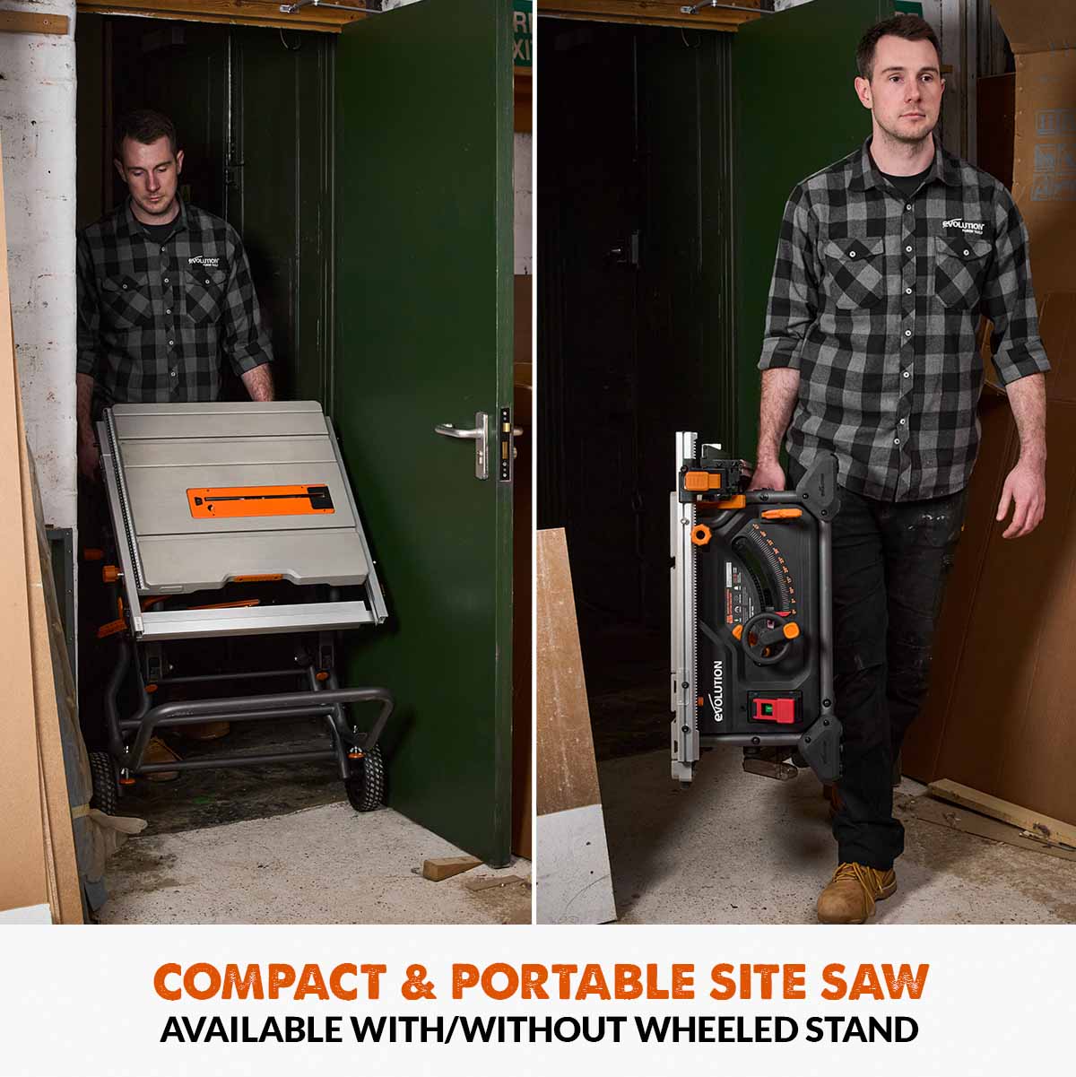 Evolution Compact Folding Wheeled Stand For R255TBL Table Saw