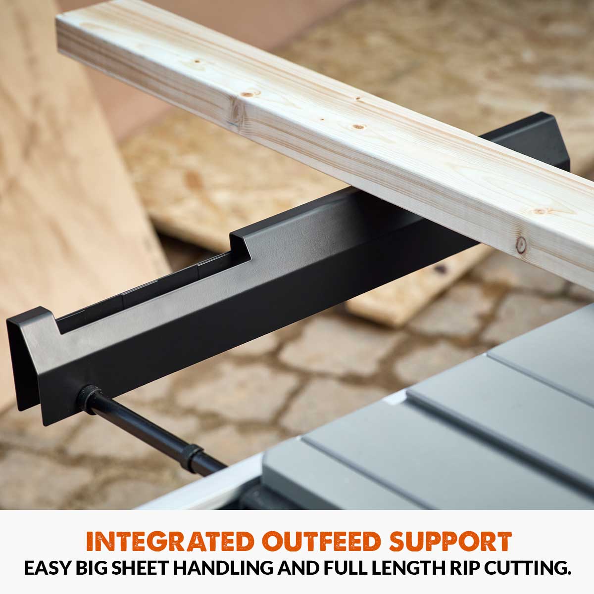 Evolution R255TBL+ (230V) Table Saw With 255mm Multi-Material Cutting Blade