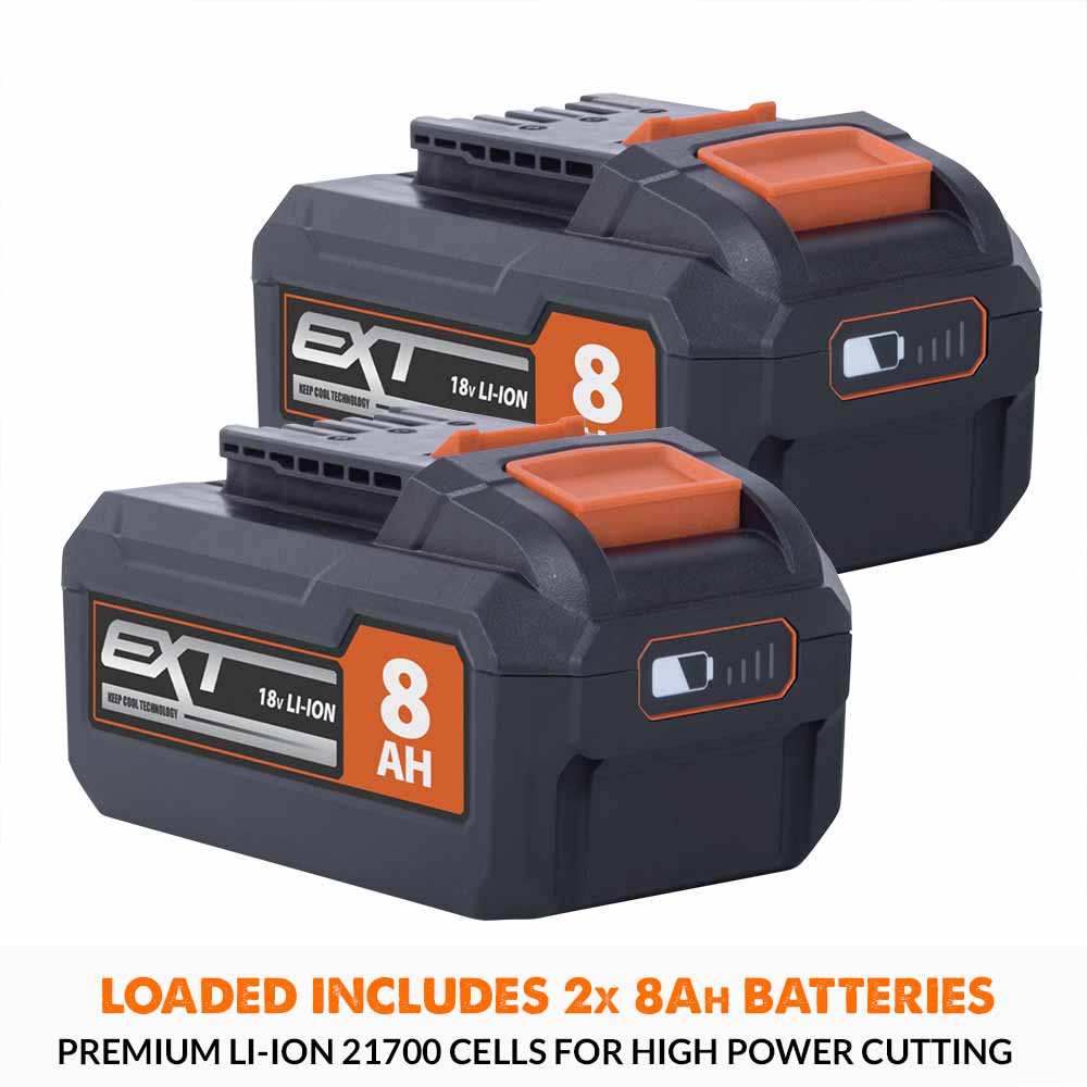 Evolution R260DCT-Li Cordless Disc Cutter / Concrete Saw With Automatic Water-Fed Dust Suppression and 260mm Premium Thin Kerf Diamond Blade