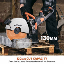 Evolution 350mm Premium Diamond Disc Cutter Blade With High Diamond Concentration, Segmented Edge and 22.2mm Bore