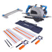 Evolution S210CCS 210mm Heavy Duty Metal Cutting Circular Saw Track Adaptor & 1.4m 2-Piece Track Kit Bundle (2x700mm)