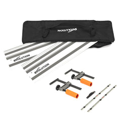 Evolution ST1400-G2 Universal 1.4m Circular Saw Track (2x 700mm) With Self-Aligning Connectors