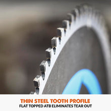 Evolution 355mm Thin Steel Cutting 90T TCT Chop Saw Blade