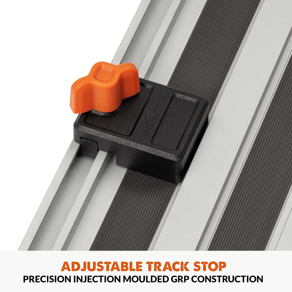 Evolution Adjustable Guide Rail End Stop For G2 Circular Saw Tracks