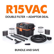 Evolution R15VAC 15L Wet and Dry Workshop Vacuum Cleaner